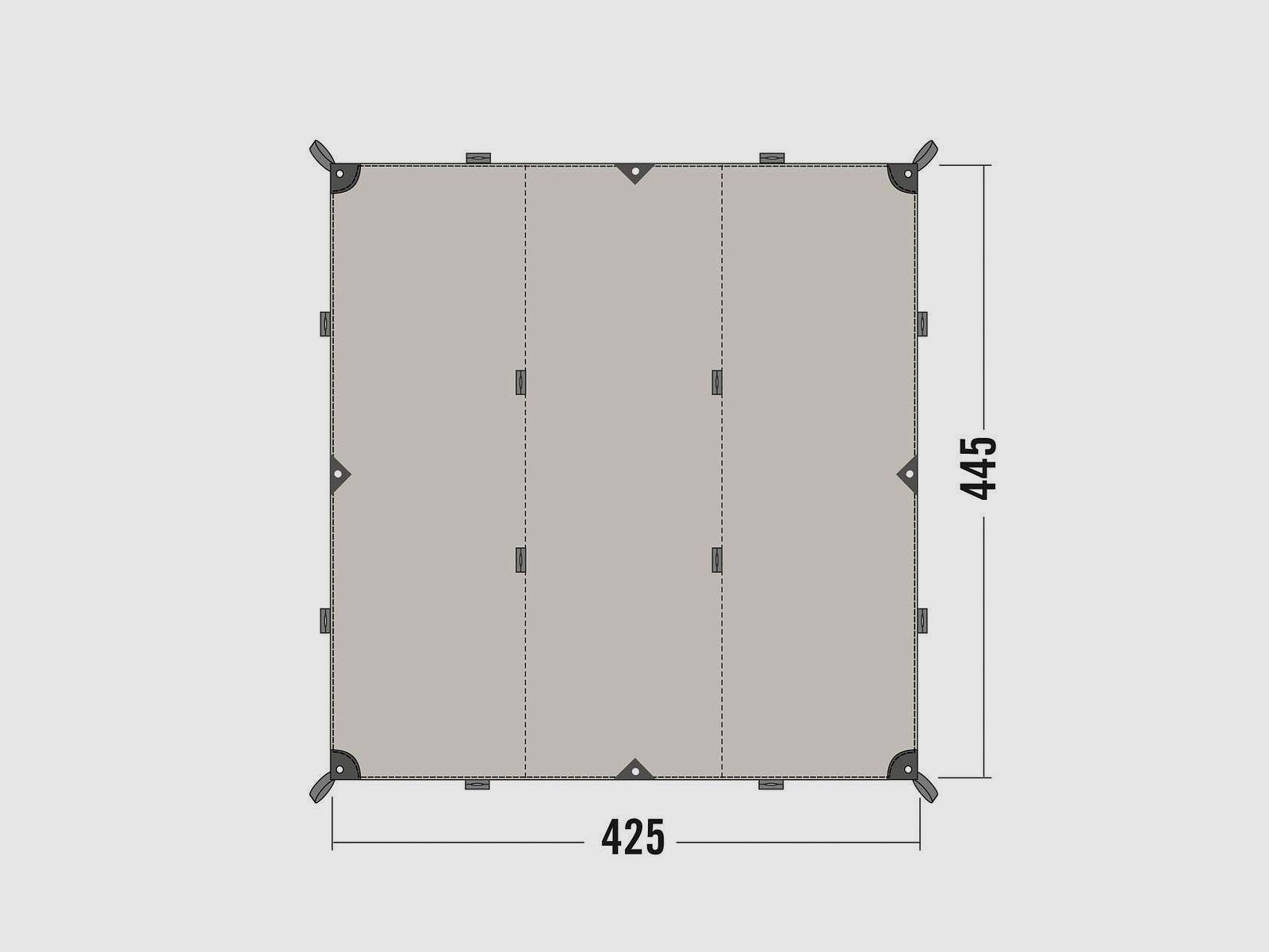 Tatonka Tarp TC – Bushcraft Tarp aus Technical Cotton, Bild 4 von 6