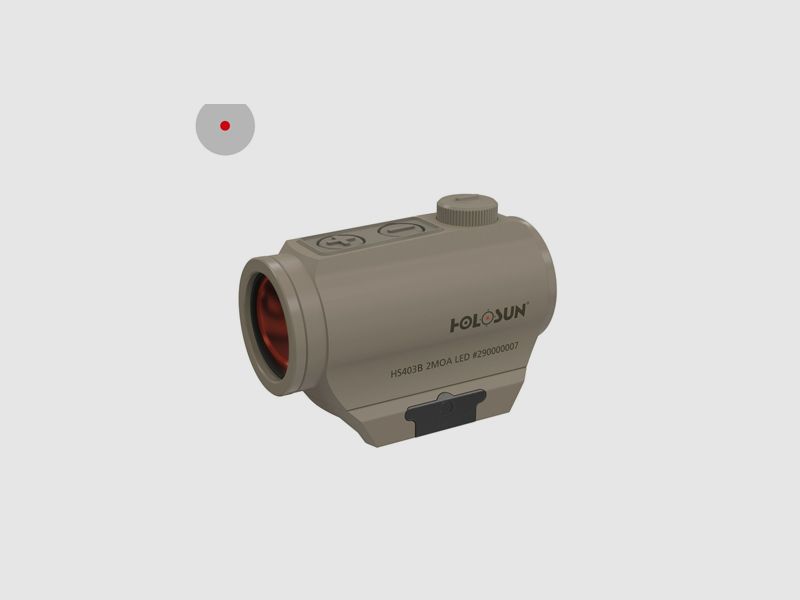 Holosun HS403B-FDE Rotpunktvisier 2 MOA, Bild 1 von 2