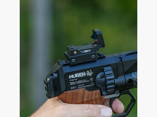 Rail Picatinny | CNC ALU | noir anodisé | Huben GK1