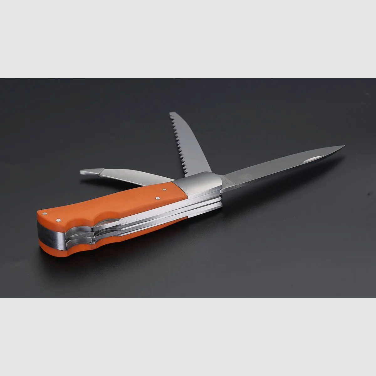 Couteau de poche de chasse PUMA TEC G10 orange