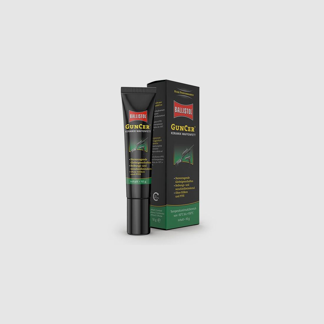 GunCer Waffenfett 10g Tube