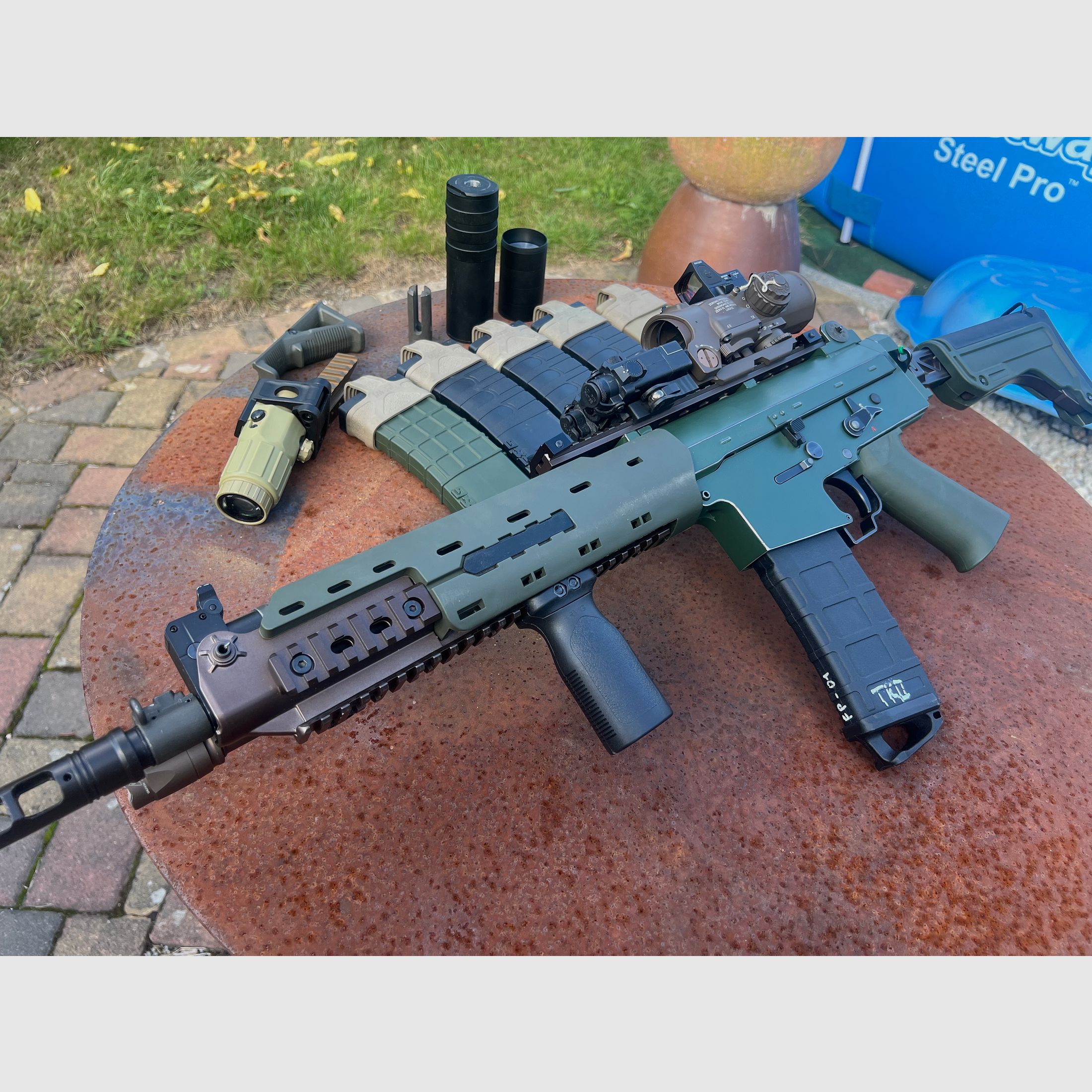 Rarity G&G GK5C (AK5C) with accessories
