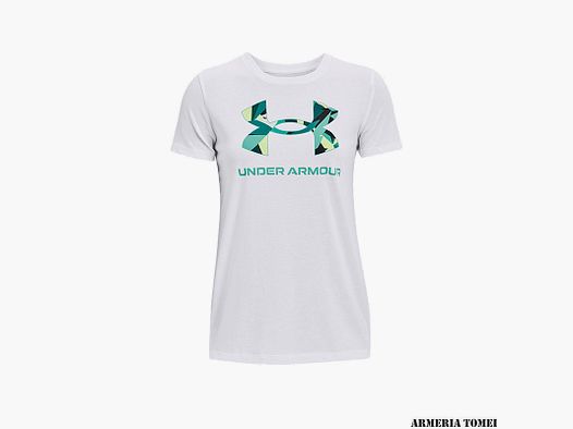 UNDER ARMOUR – DAMEN – UA SPORTSTYLE GRAPHIC Weiß / Neptun