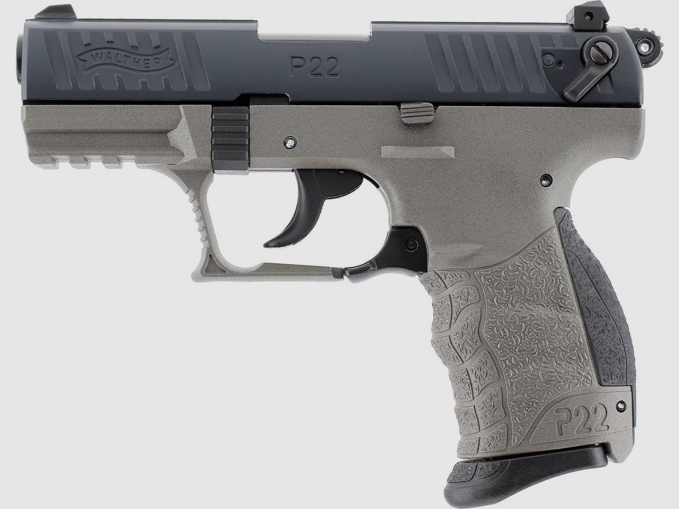 Walther P22Q pistola a salve 9 mm P.A.K. Meteor Gray