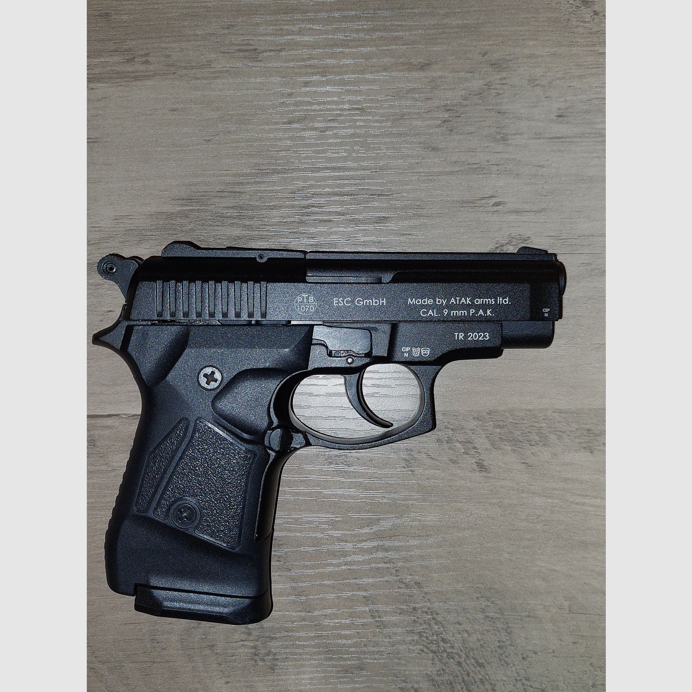 Zoraki 914-P Schreckschuss Pistool 9mm P.A.K. zwart