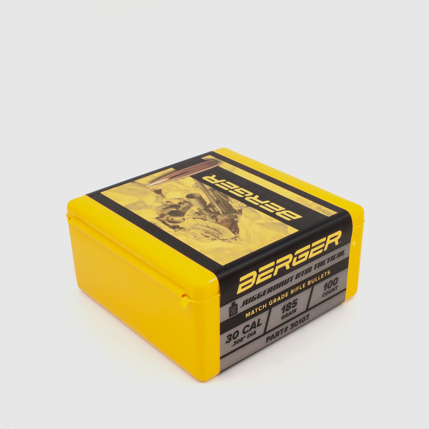 Bala Berger .30 Juggernaut OTM Tactical 185GR 100 Piezas