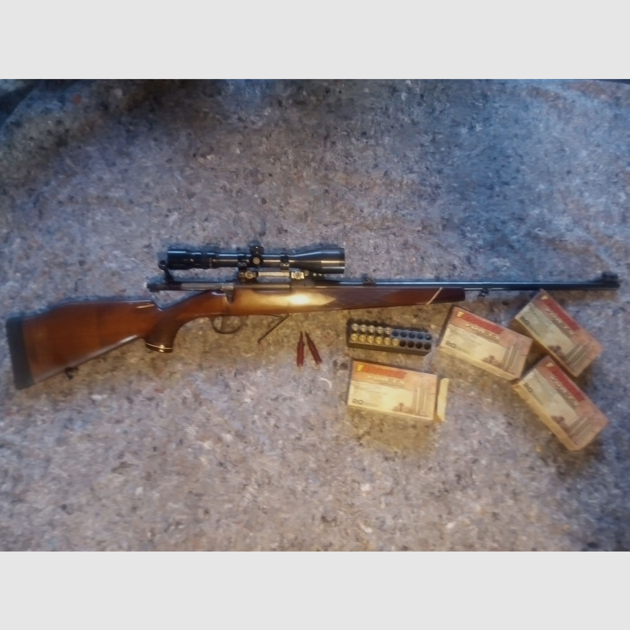 Brünner ZKK 601 Rep Büchse mit Munition Jungjäger