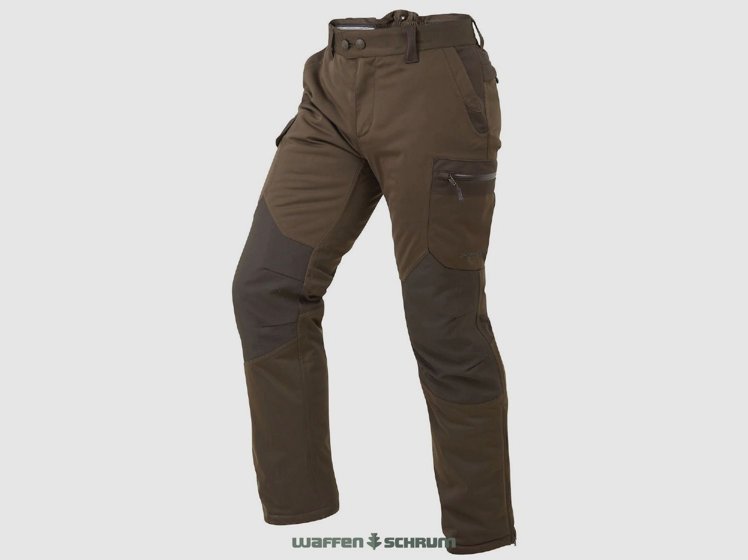 Shooter King Hose Huntflex Primaloft Winter Braun-Oliv