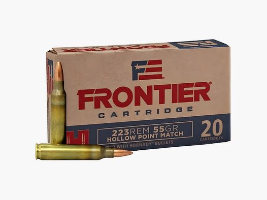 .223 Rem Hornady HP Frontier 55gr (FR140)