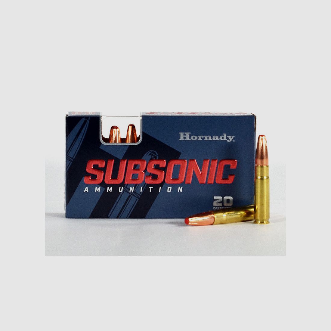 Hornady .300 Blackout SUB-X 190 grs 1 Packung (20 Schuss á 2,145 €*)