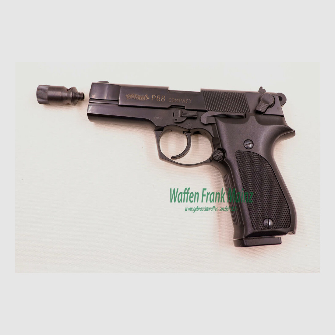 Walther - Ulm P88 Compact 8mm Blanc