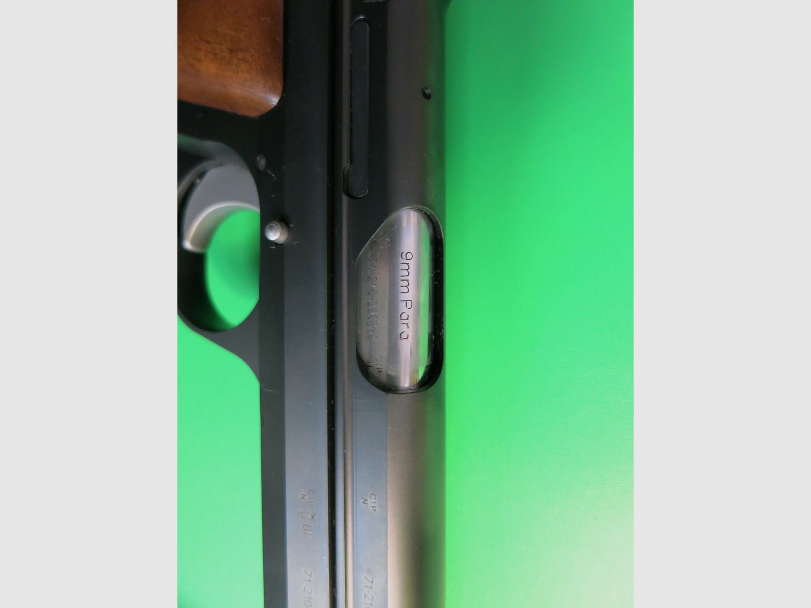 SIG Sauer P210 LEGEND, ungeschossen, deutsche Sammler-Fertigung Eckernförde, Kaliber 9mm Luger      #94