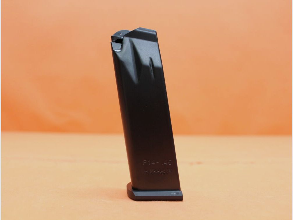 MEC-GAR Para USA 1911/ 14.45: Magazin MEC-GAR 14-Schuss AFC (Anti-friction coating) .45Auto (.45ACP)