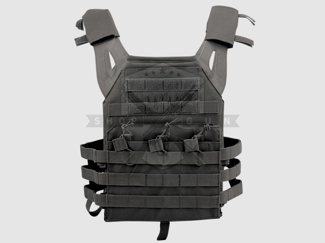 JPC Plattenträger Basic (Schwarz)