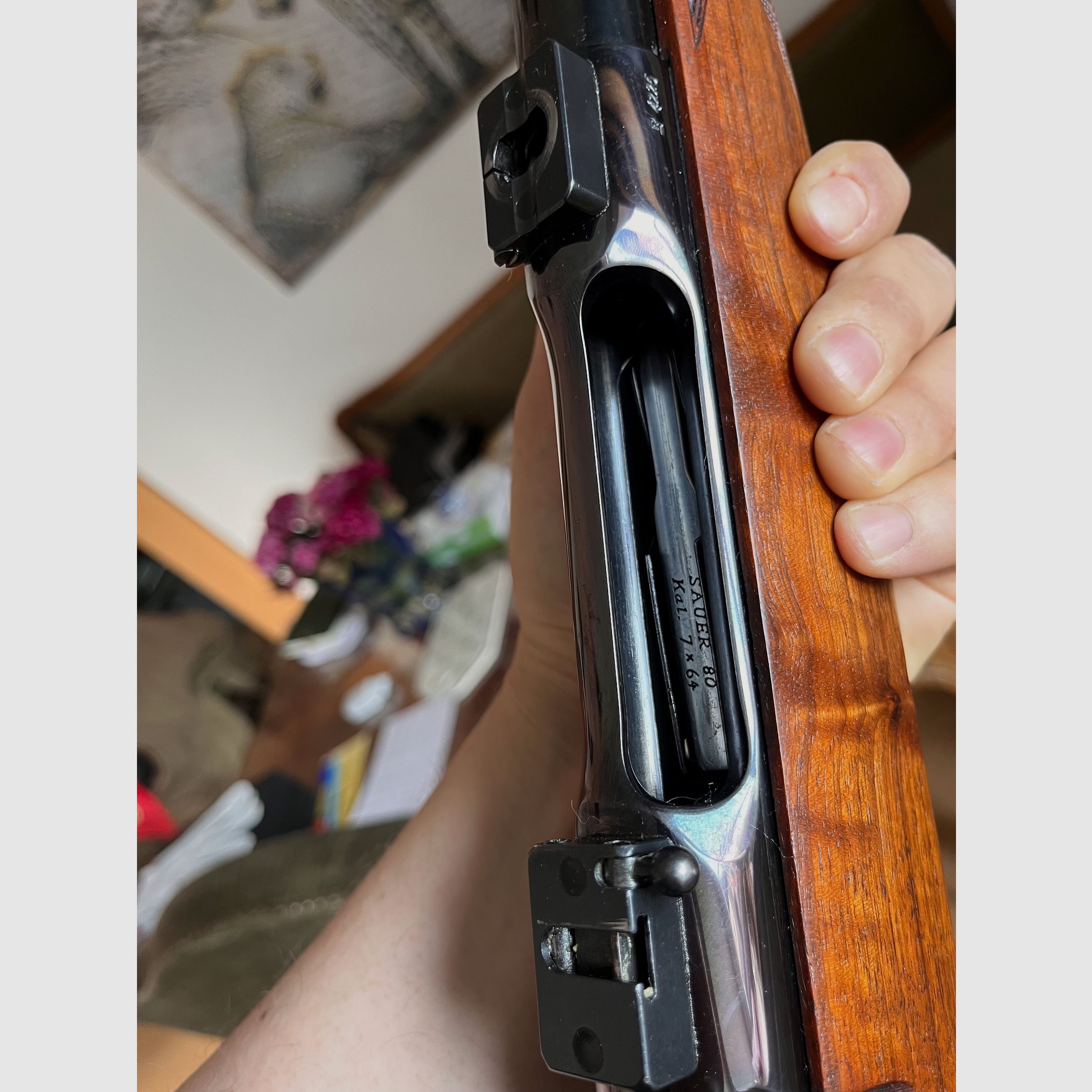 Sauer 80 7x64 with EAW bases