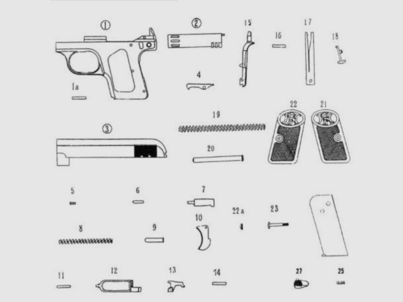 Browning M 1906, imagen 2 de 2