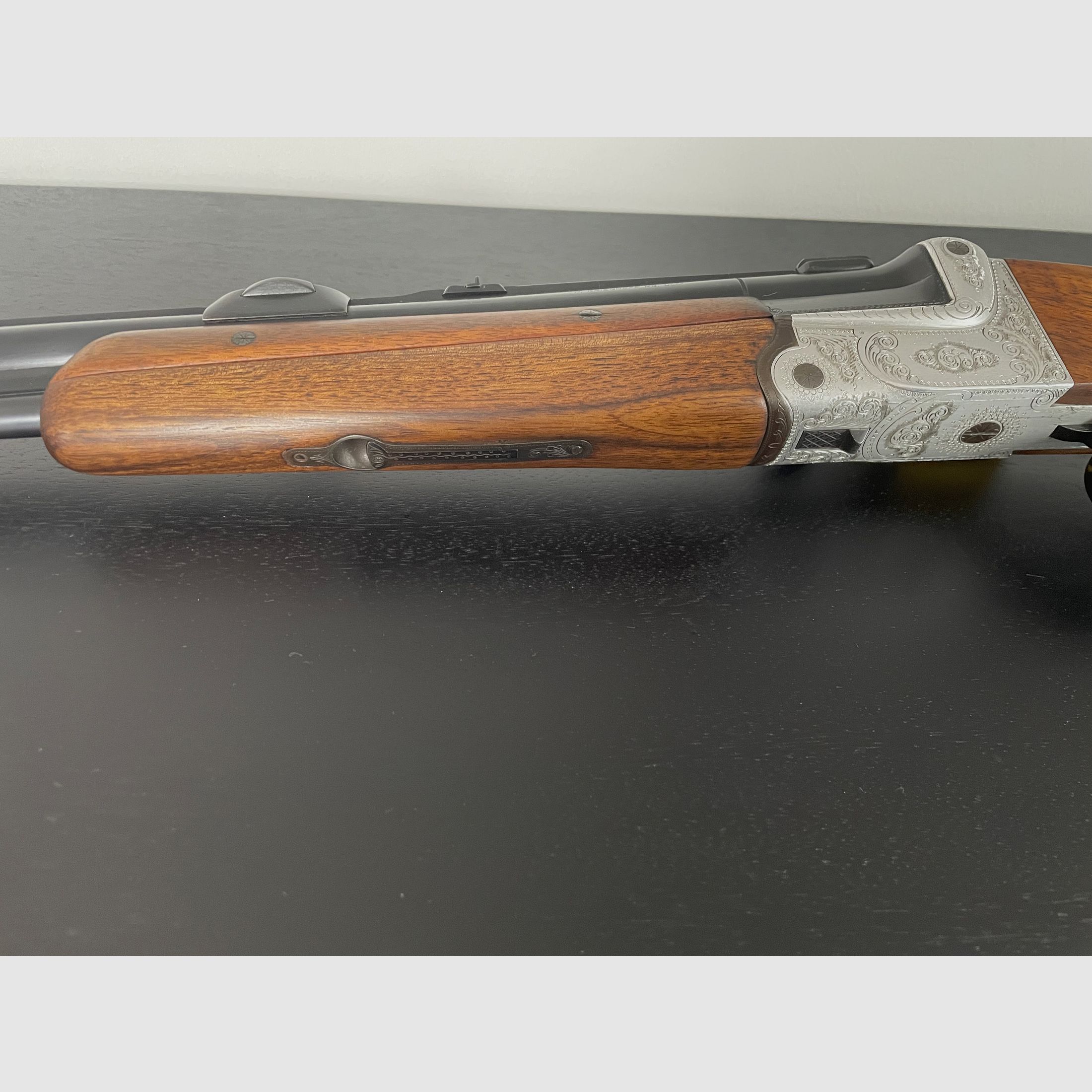 Bockbüchsflinte Krieghoff Alb Seitenspanner 7x57r 16/70 Schwenkmontage