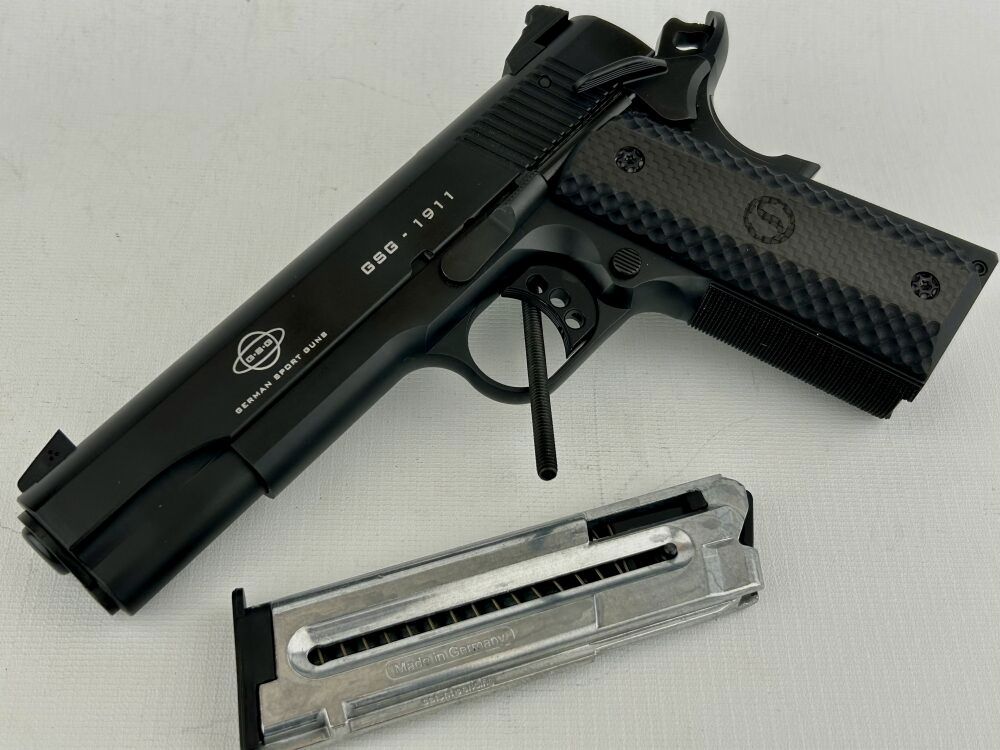 GSG/Hugo 1911 KK z stalową rękojeścią!