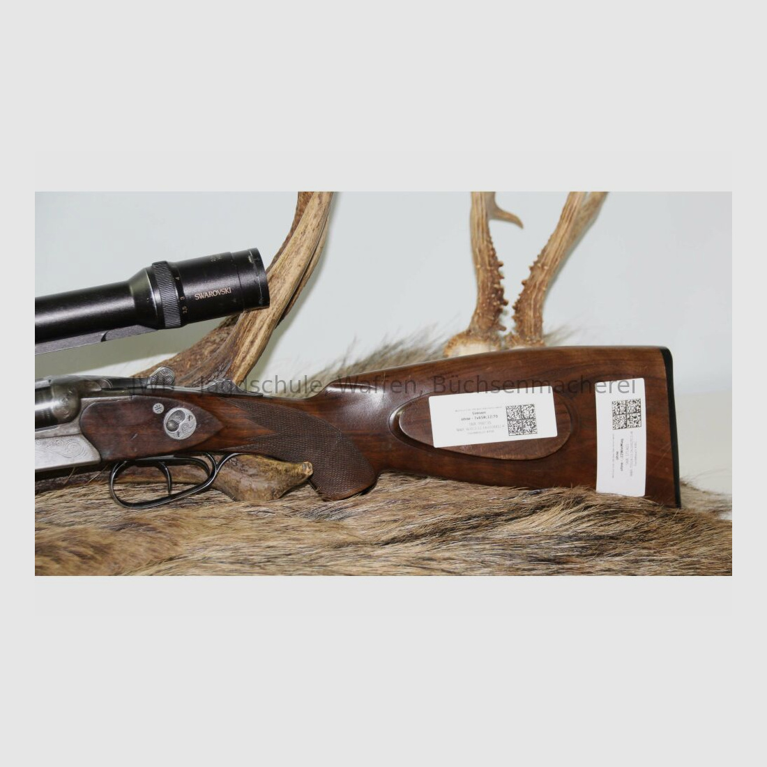 Simson Drilling with Swarovski Habicht 2.5 - 10 x 56 LA 7x65R;12/70