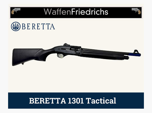 Beretta 1301 Tactical Synthetic Black - Weapons Friedrichs
