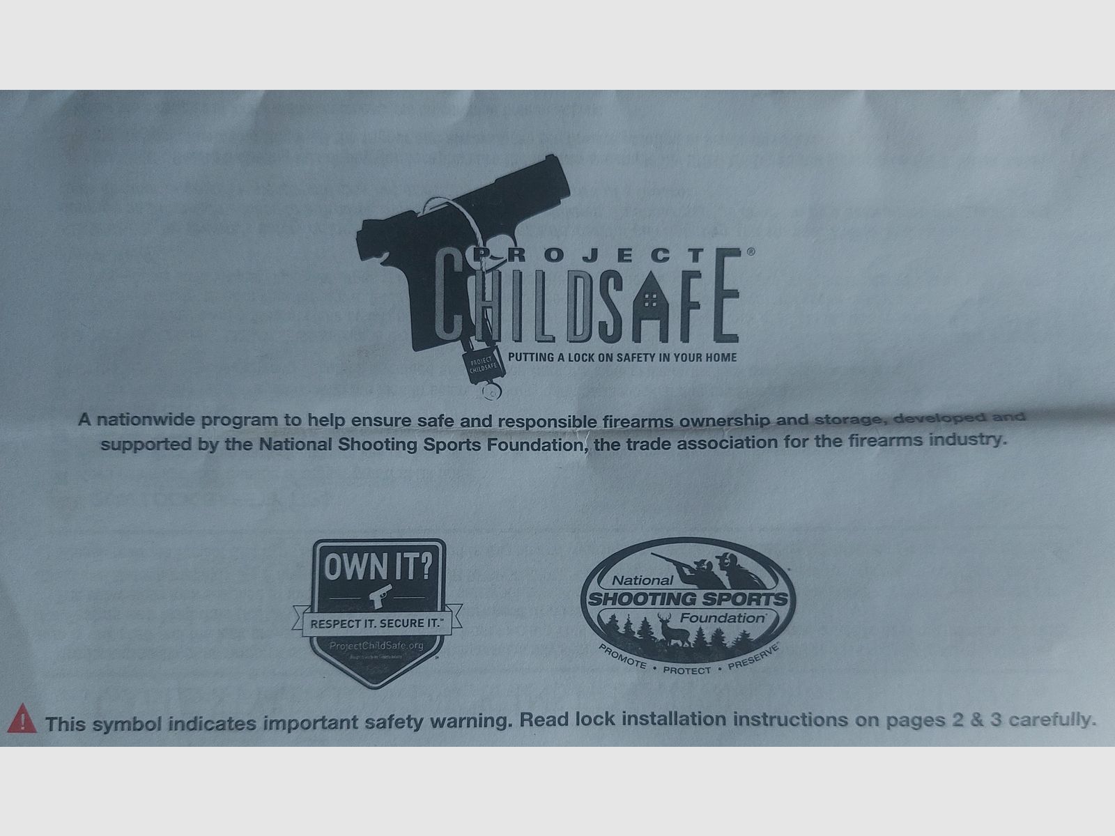 Waffensicherung Project Childsafe®
