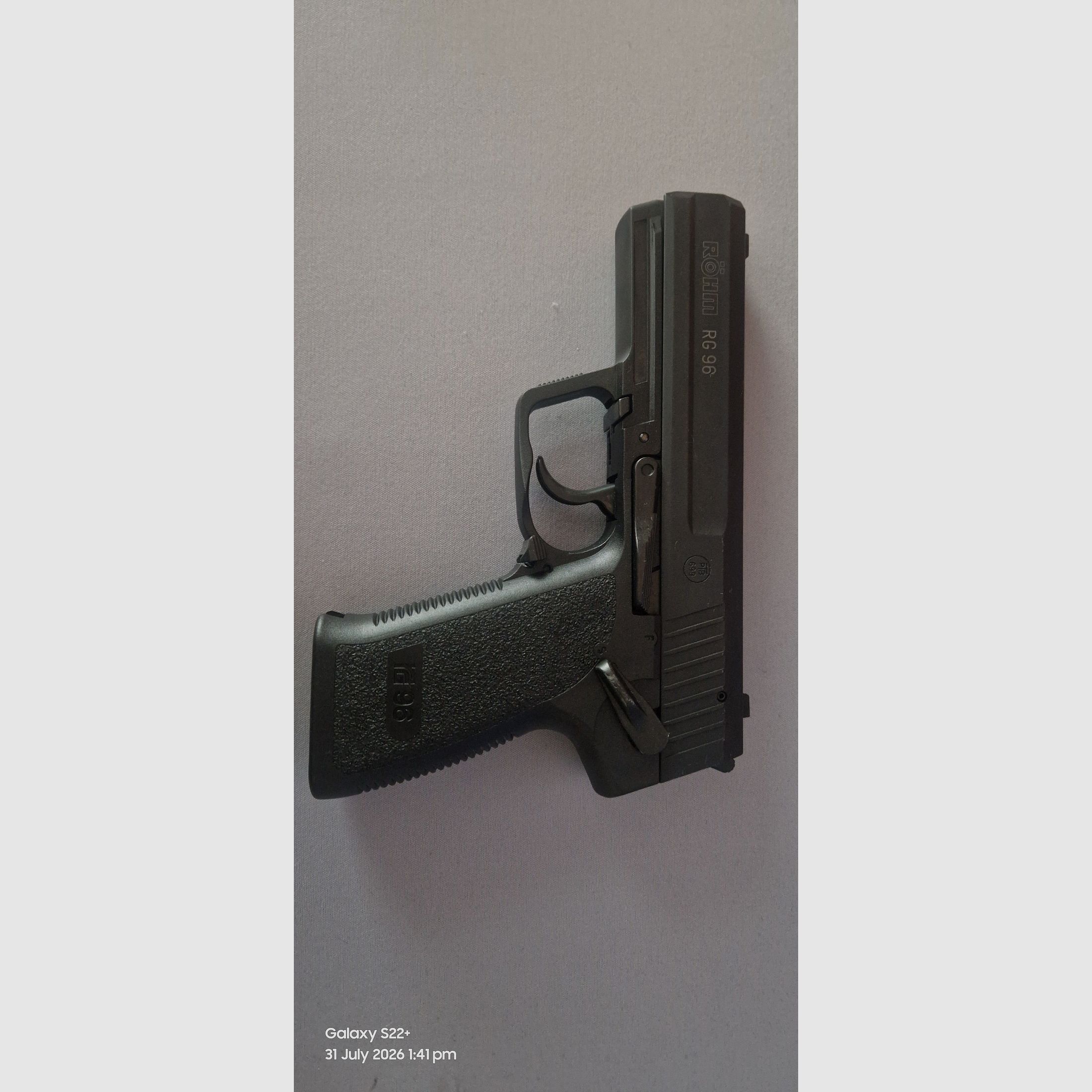 Röhm RG 96 + accessories and a universal 360° holster