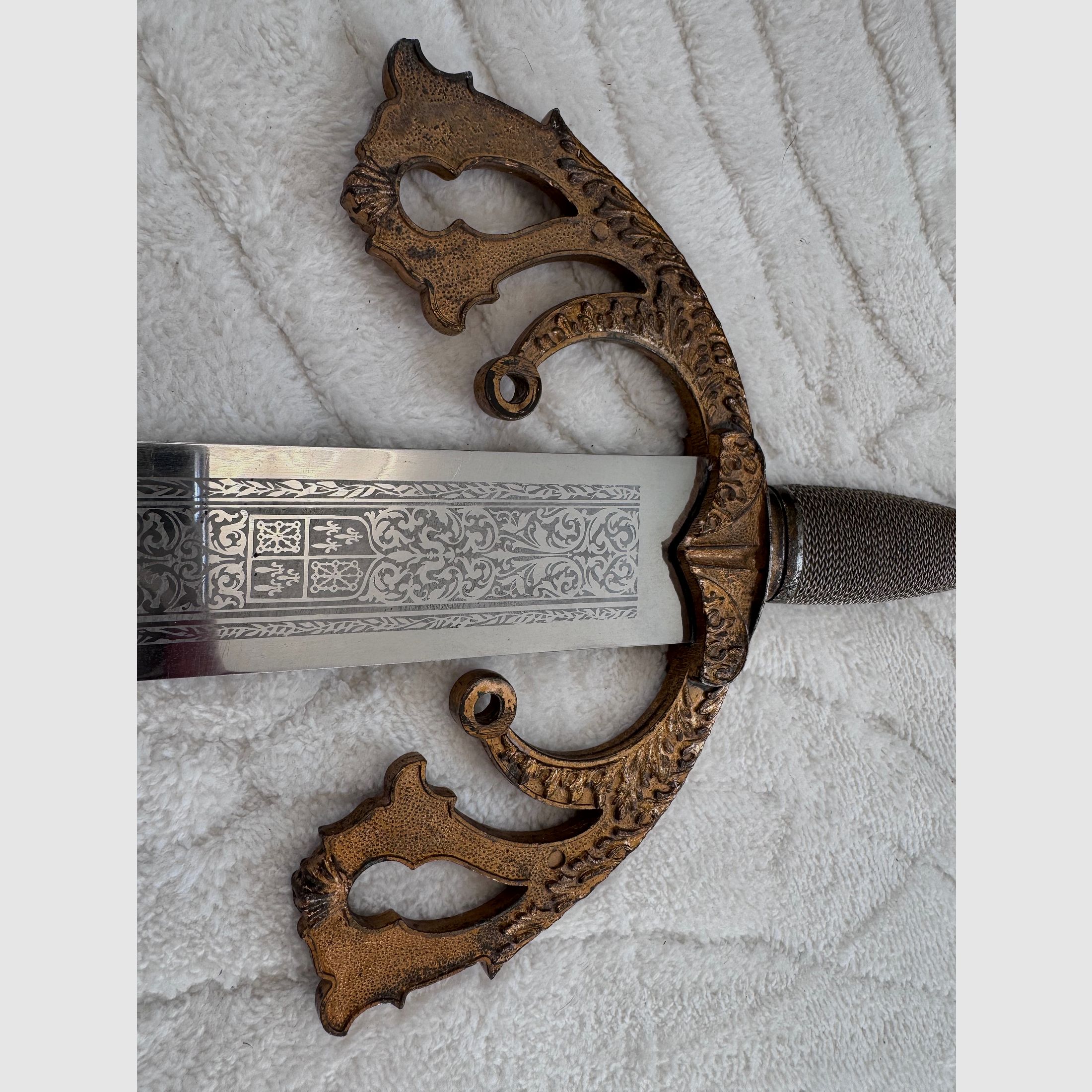 Decorative knight's sword