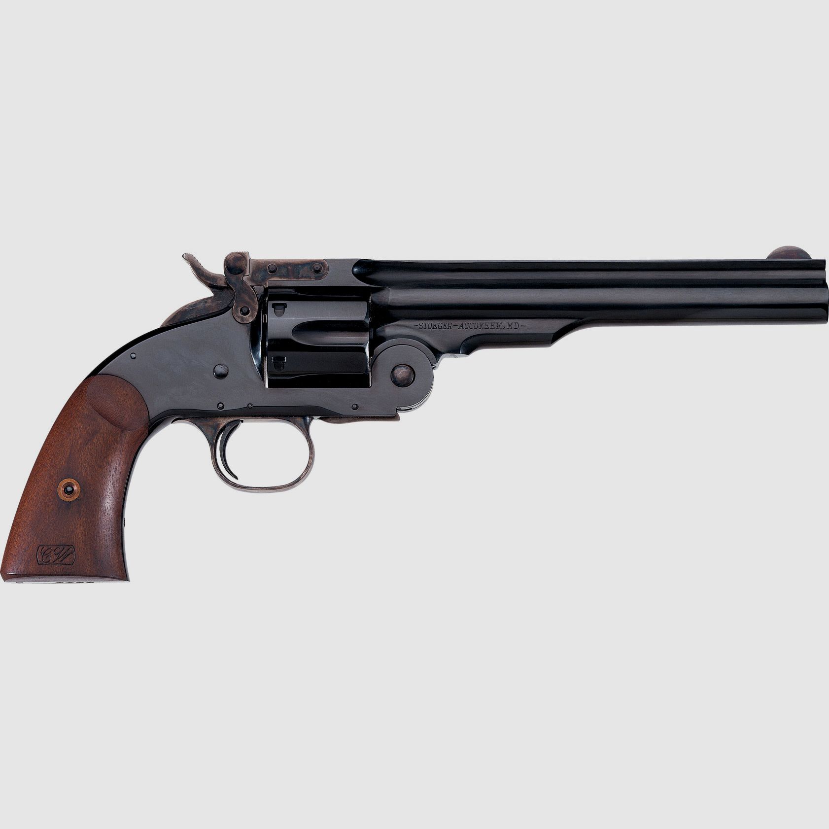 Muzzleloader Revolver UBERTI Second Model Schofield -.44/40-5″, image 2 of 2