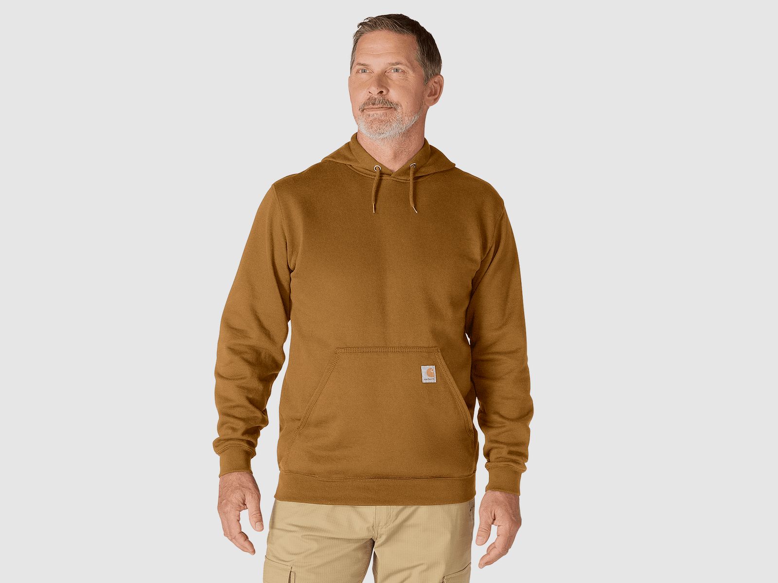 Carhartt Marquette Sweatshirt Men Carhartt Brown XS