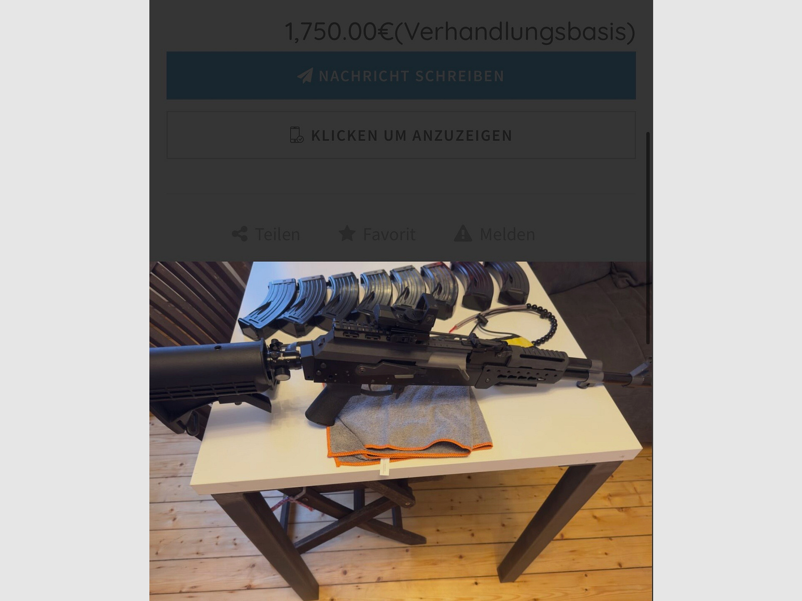 Paintball Maker AK20 tattico