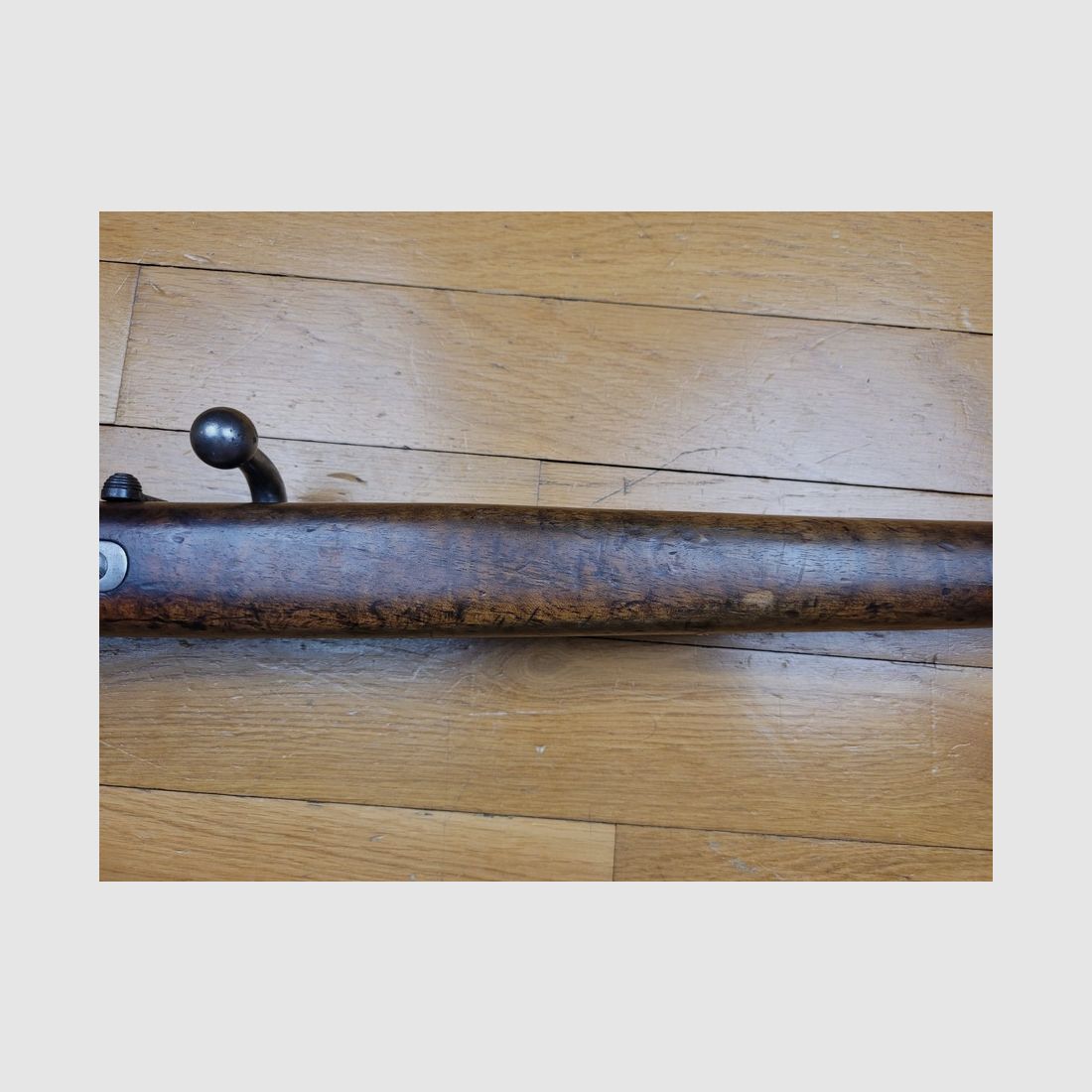Rarissima carabina di cavalleria portoghese modello 1886 – sistema Kropatschek – 3.000 esemplari(!) di Steyr – 8x56mm originale – Superbi macarons – Arma del 1886 con il monogramma del re Luigi I – TBE, immagine 14 di 33