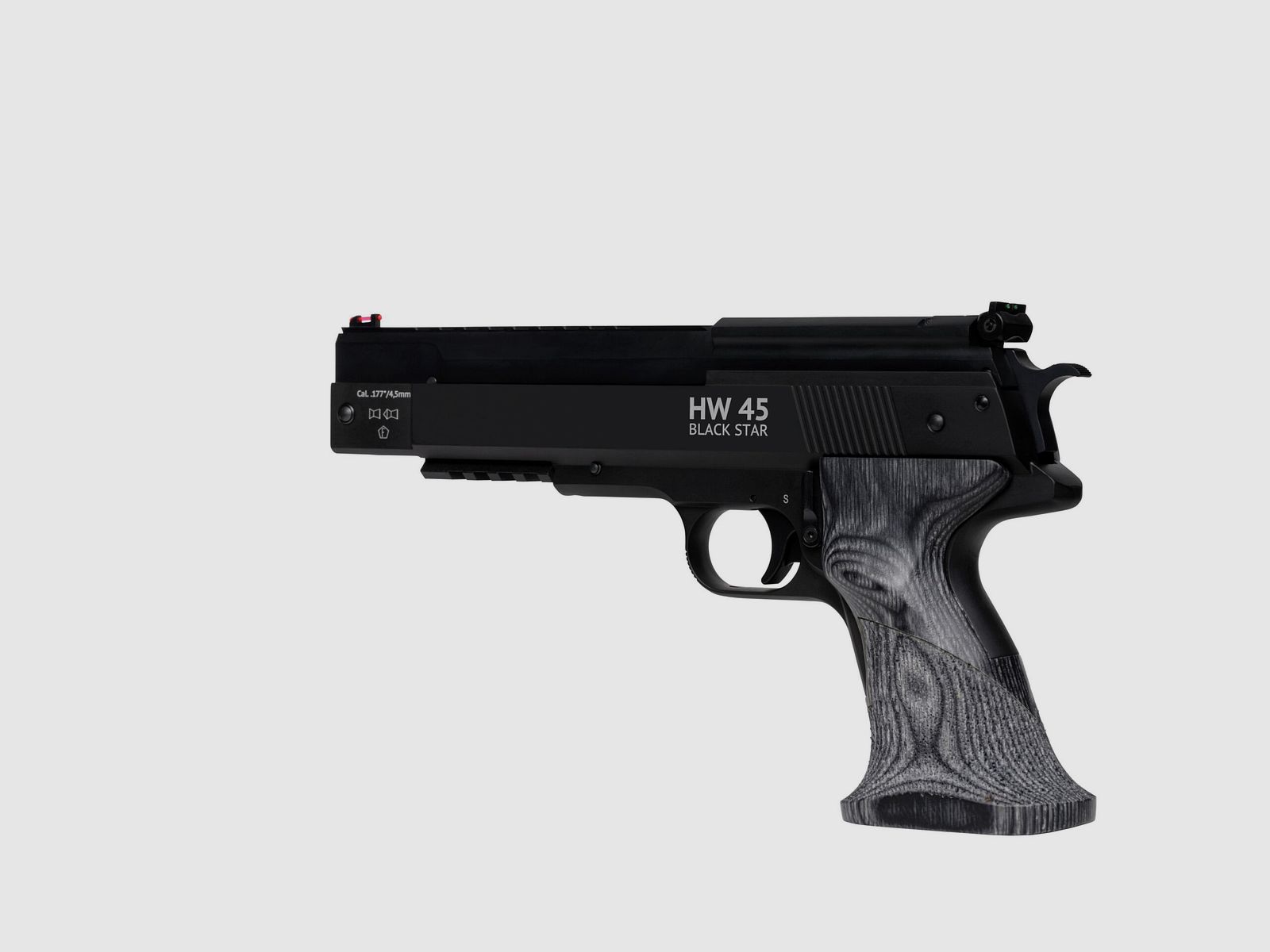 Luftpistole Weihrauch HW 45 Black Star Kal. 4,5mm