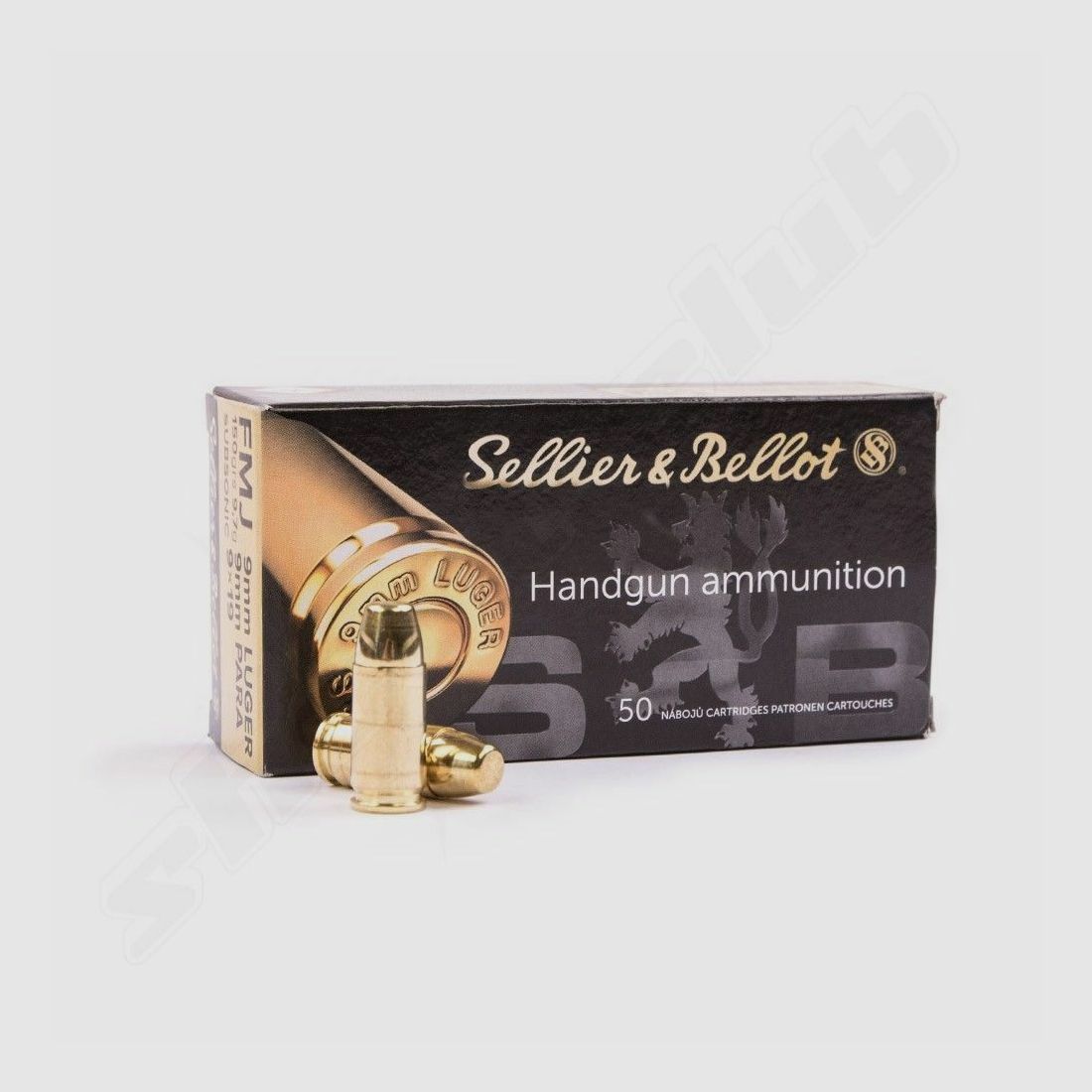 Sellier & Bellot Subsonic FMJ 150grs. 9mmLuger