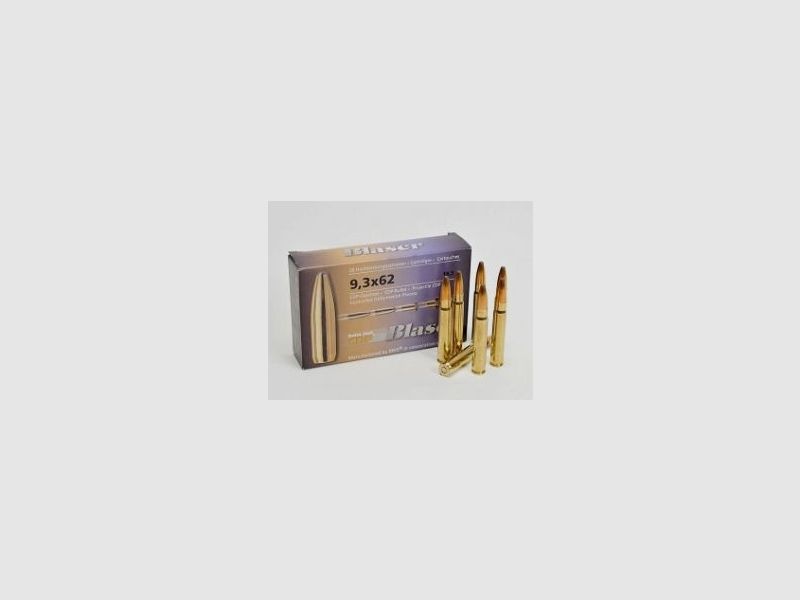 Büchsenpatronen Blaser 9,3x62 CDP 18,5g. !!!