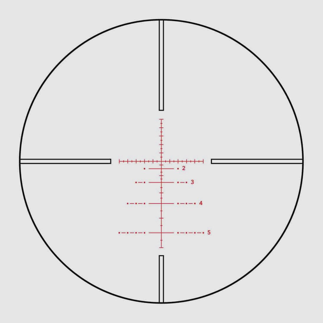 GPO Spectra 6x 2-12x44i BRWi Zielfernrohr