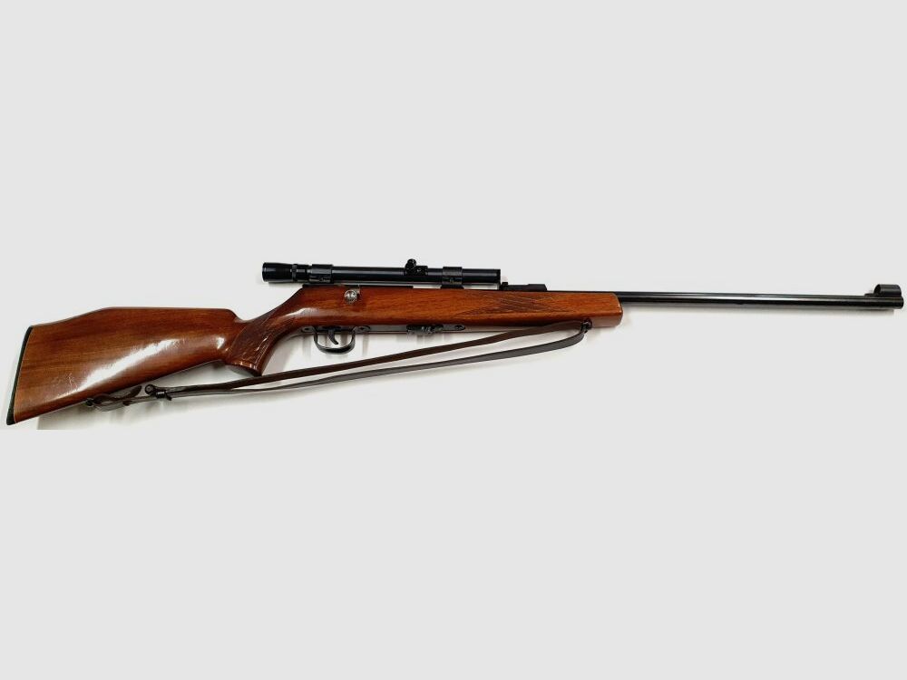 Repeating rifle with scope