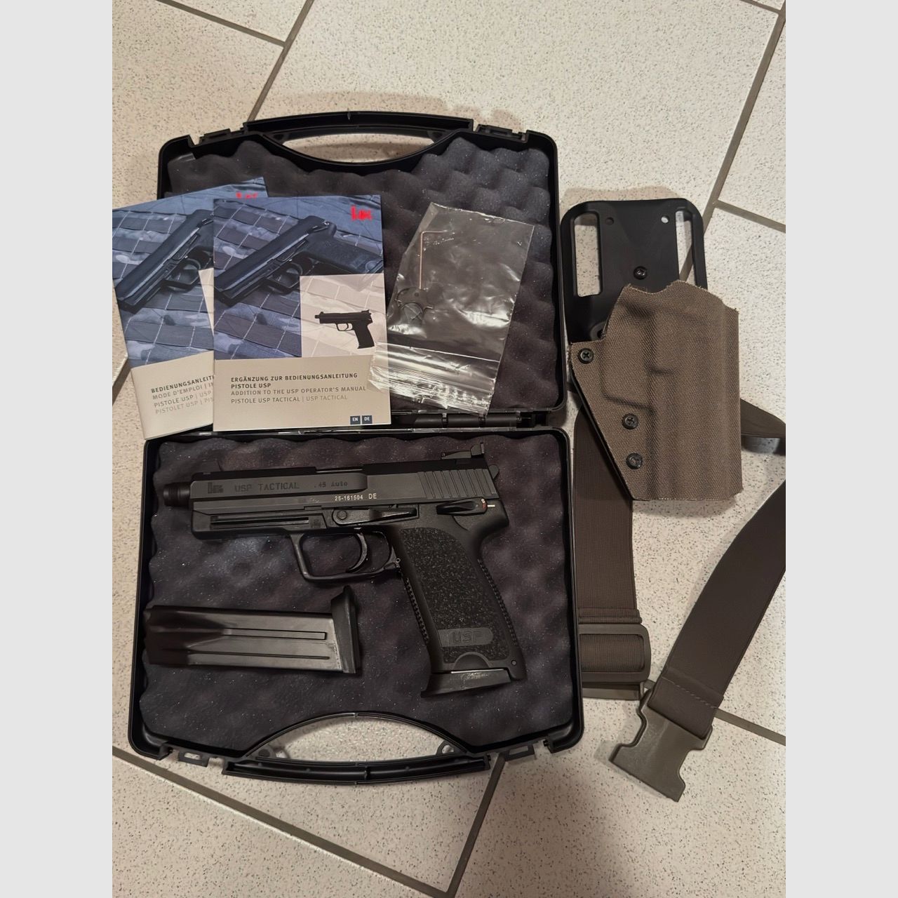 Heckler & Koch USP Tactical .45 ACP