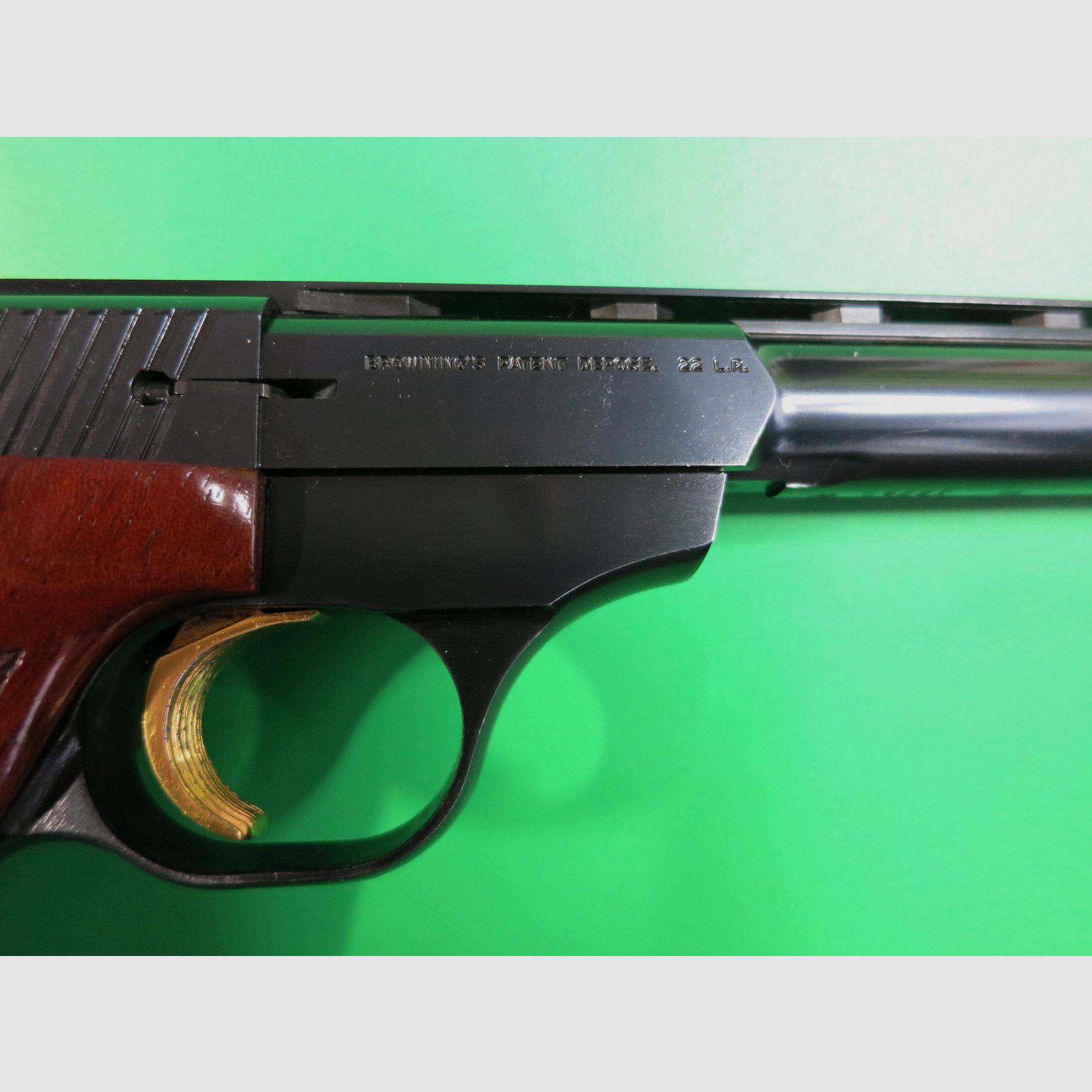 FN Herstal Browning KK Zelfladende Pistool 150, .22lfB Sportpistool     #63