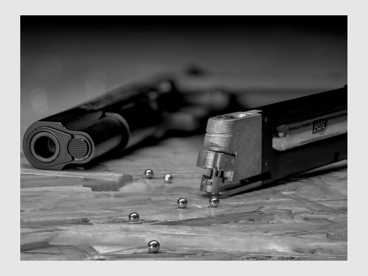 PISTOLA GBB 1911 US CO2 4,5-BBS, immagine 6 di 6
