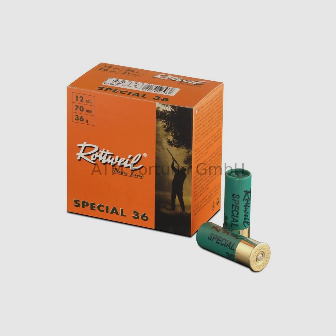 Rottweil Rottweil Special 36 12/70 36 gr Schrotpatronen 3,2mm 1000 Stück