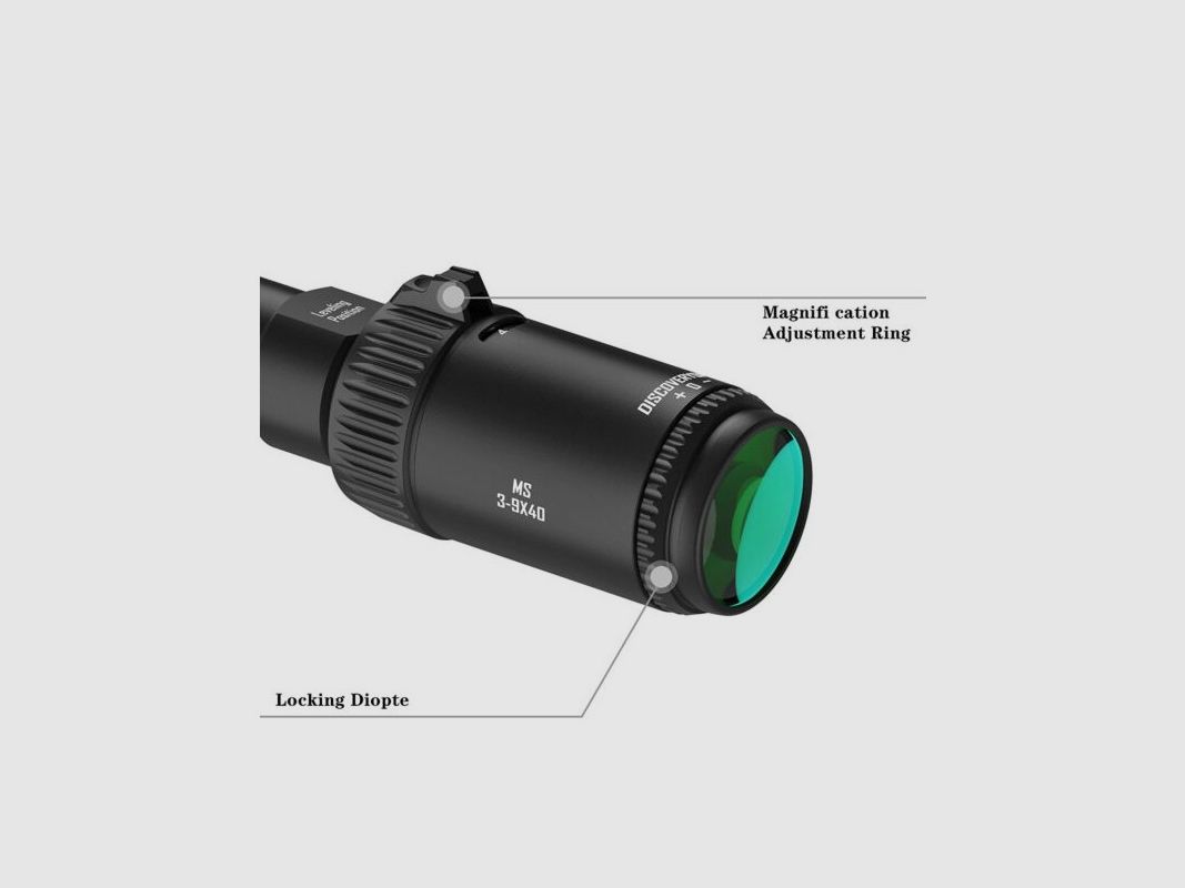 DISCOVERY ZIelfernrohr 3-9X40, Bild 2 von 2