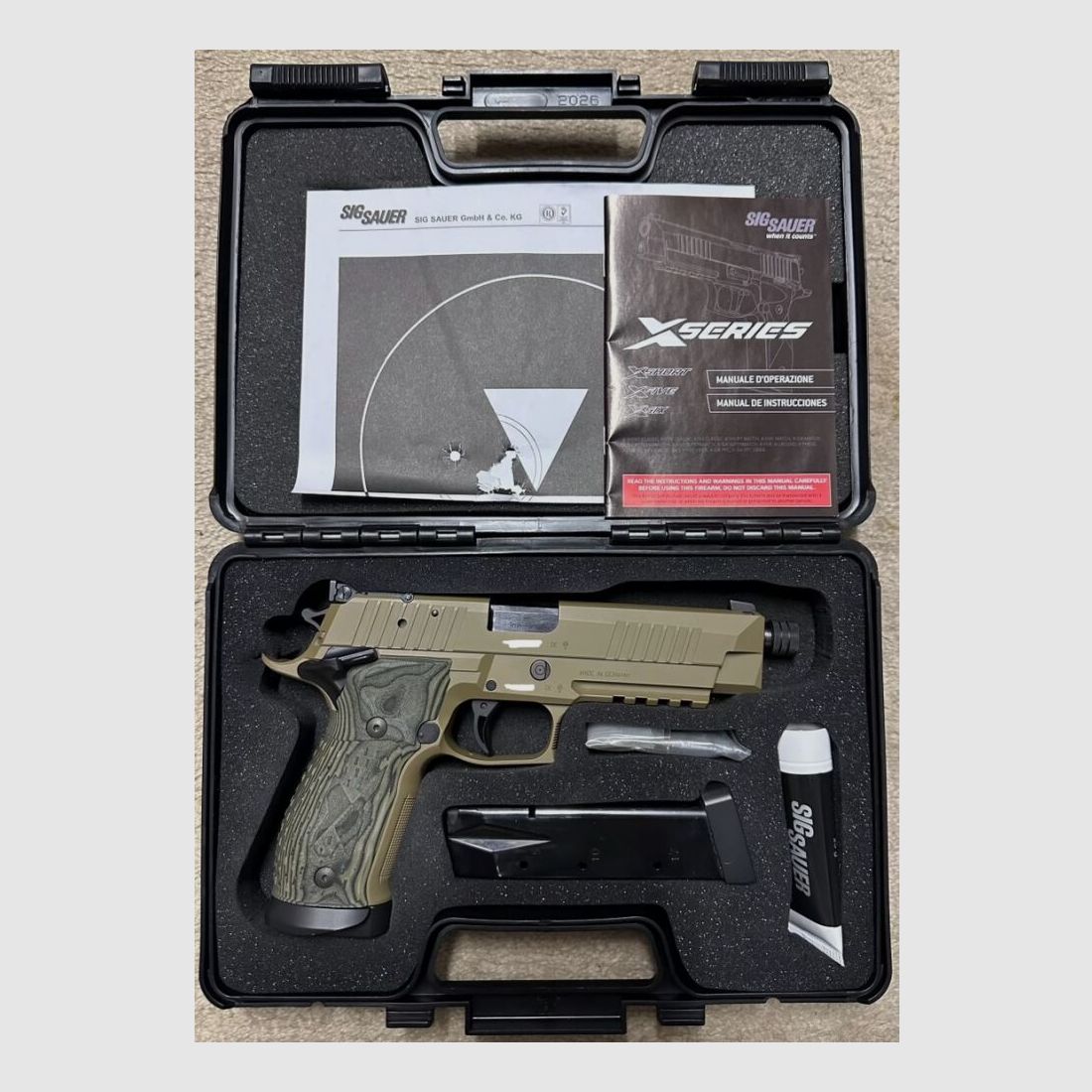 Sig Sauer Fabriqué en Allemagne P226 X-FIVE Scorpion