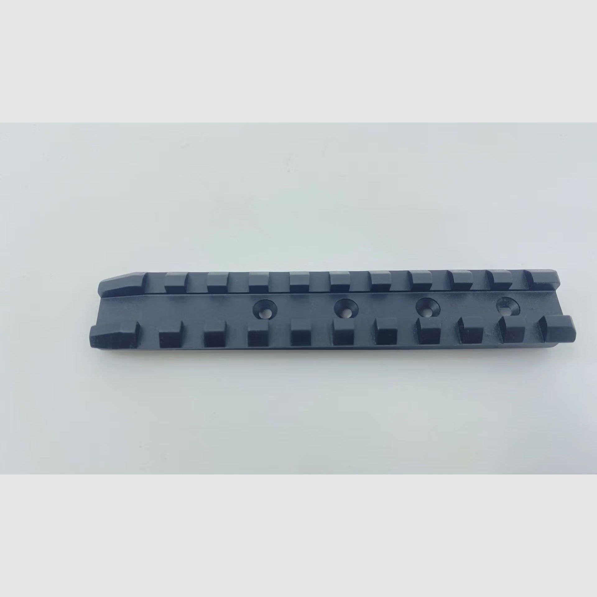 Picatinny rail per fucili con guide da 7mm, con 4 fori