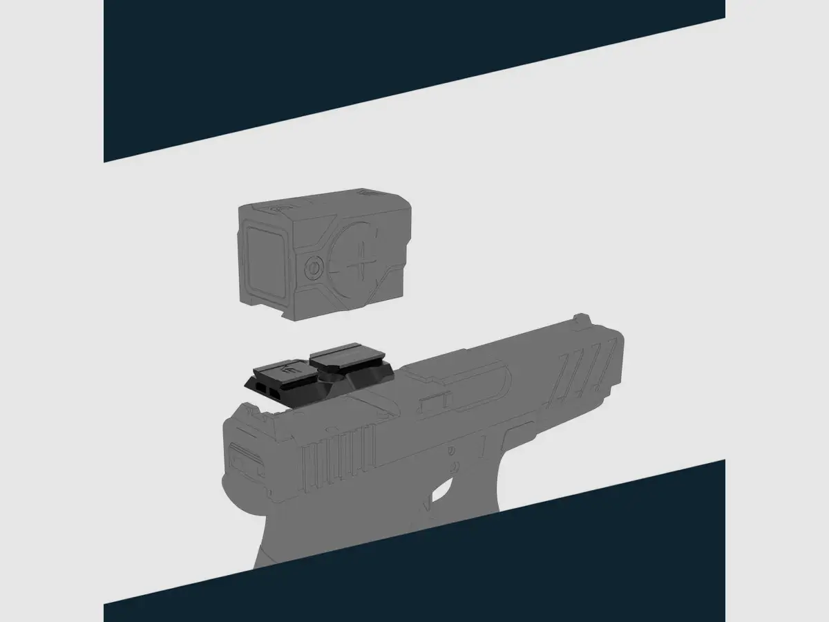 Vector Optics SCFRM-13 Adattatore MOJ/RMR a VOD, immagine 3 di 5