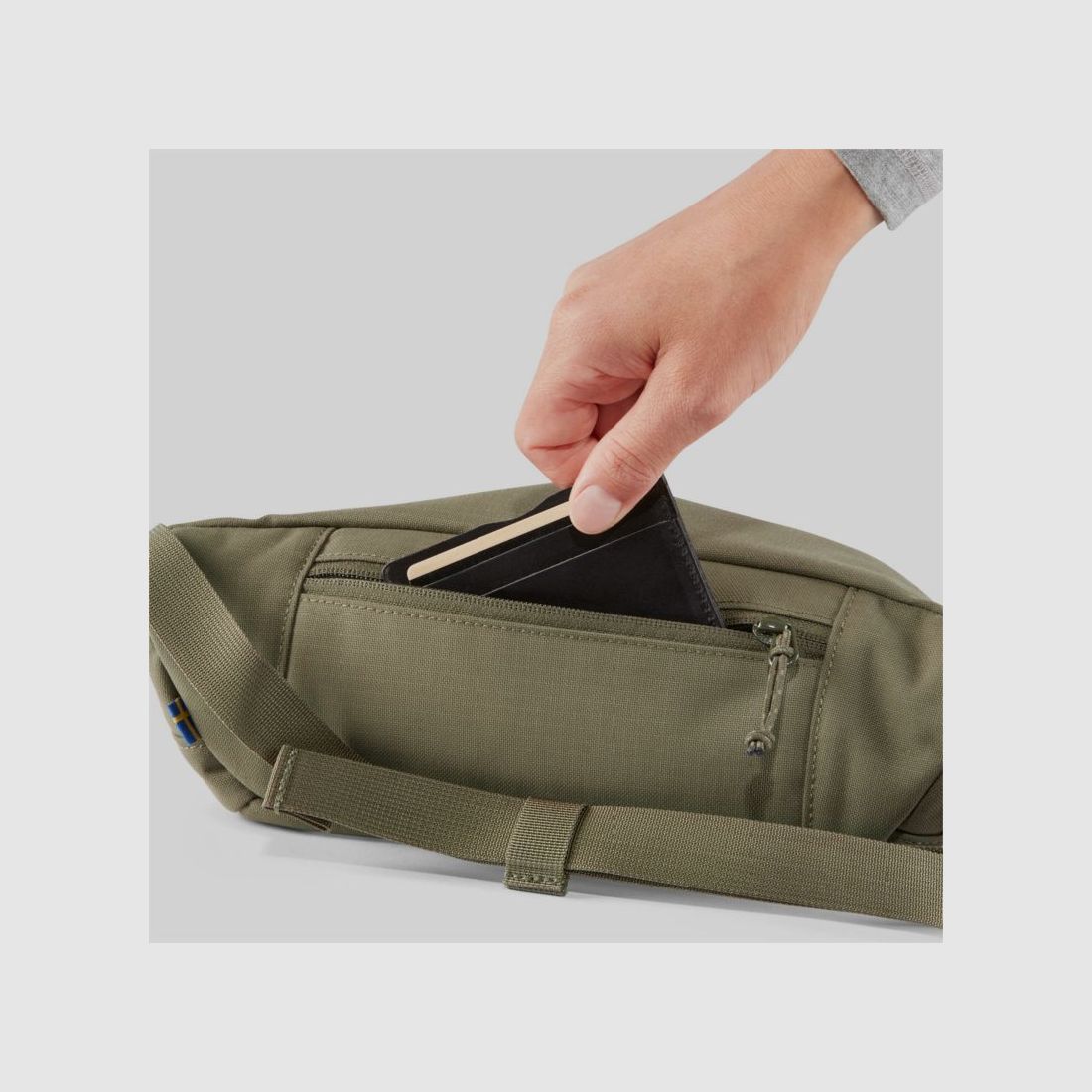 Fjällräven Ulvö Marsupio Medium | green, immagine 18 di 20