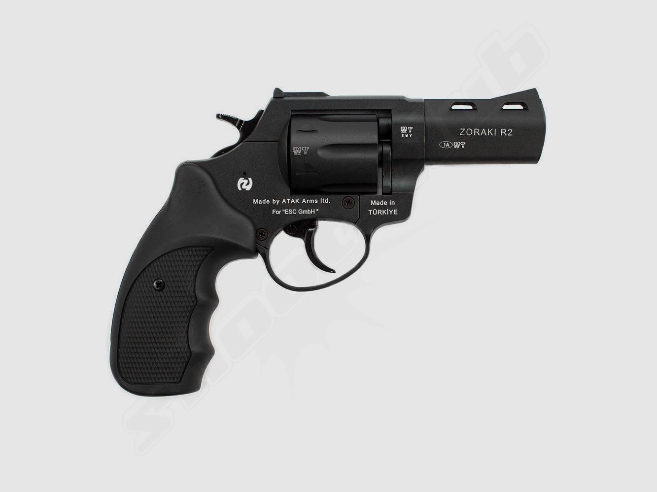 Zoraki R2 Schreckschussrevolver 3 Zoll 9mm R.K. - schwarz