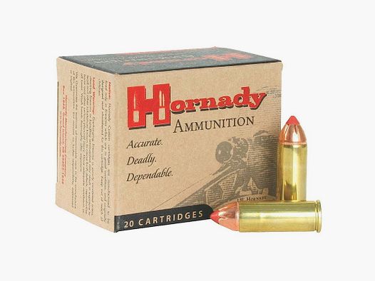 BOITE DE 20 CARTOUCHES HORNADY 45 COLT 225 GRS FTX LVREV