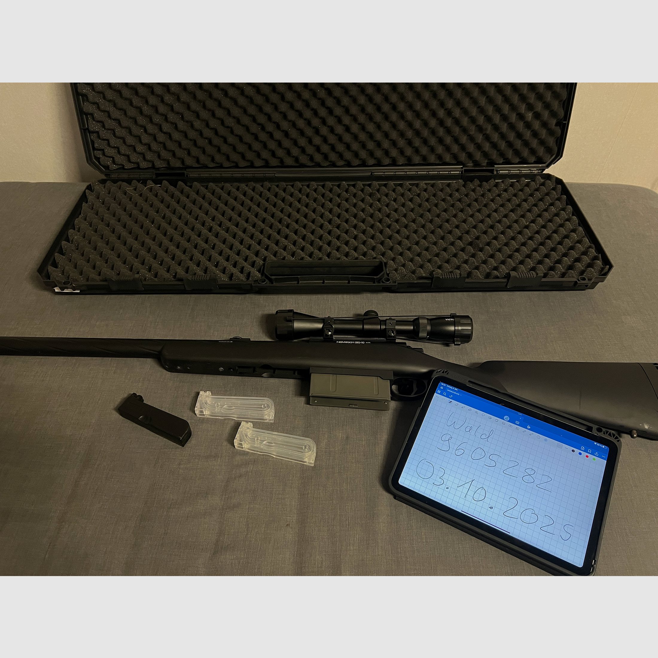 Fucile da cecchino airsoft Novritsch SSG10 A1