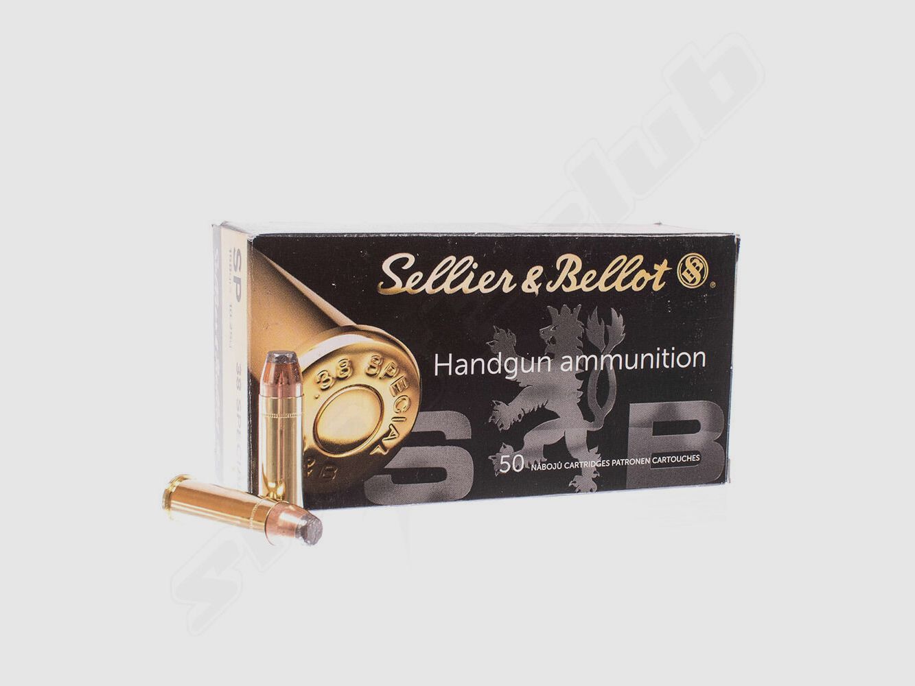 Sellier & Bellot S&B SP - 158grs 50Stk. .38Special