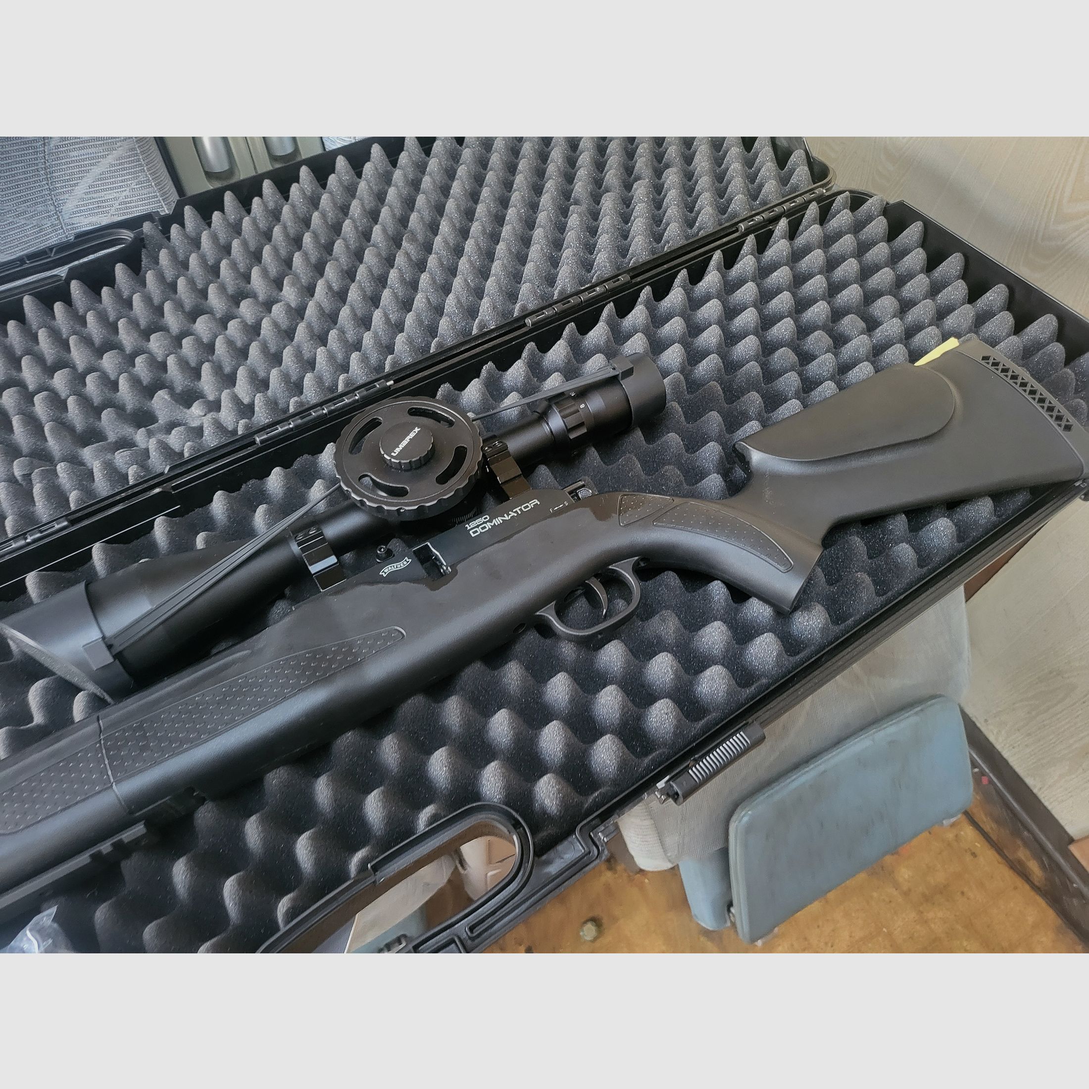 Walther Dominator 1250ft Fieldtarget fucile ad aria